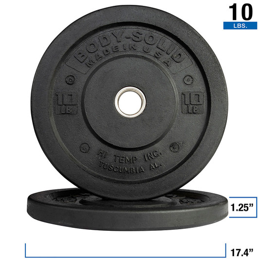 Body-Solid Premium Bumper Plates