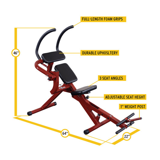 Best FitnessBest Fitness Semi-Recumbent Ab Bench Semi-Recumbent Ab Bench