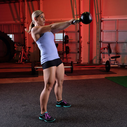 Kettlebell Swings with the Body-Solid Premium Kettlebells