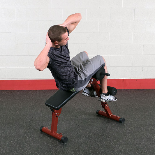 Oblique Twist on the Best Fitness Hyper Ab Board