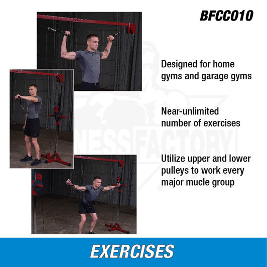 Best Fitness BFCCO10 Cable Crossover