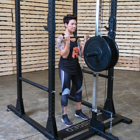 Rugged Power Rack with Lat