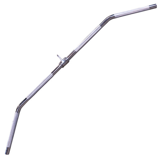 MB148 Lat Bar. Swivel attachment point, deep bends and textured knurling for improved back workouts