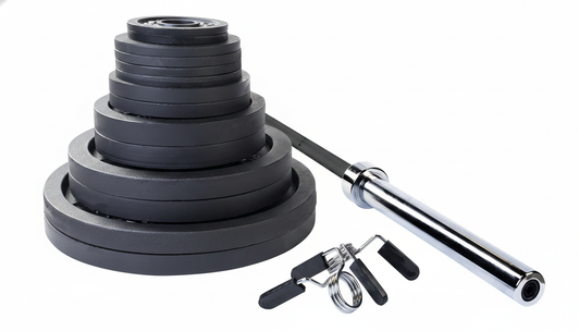 300 lb. Olympic Iron Plate Set, SHIPPING INCLUDED