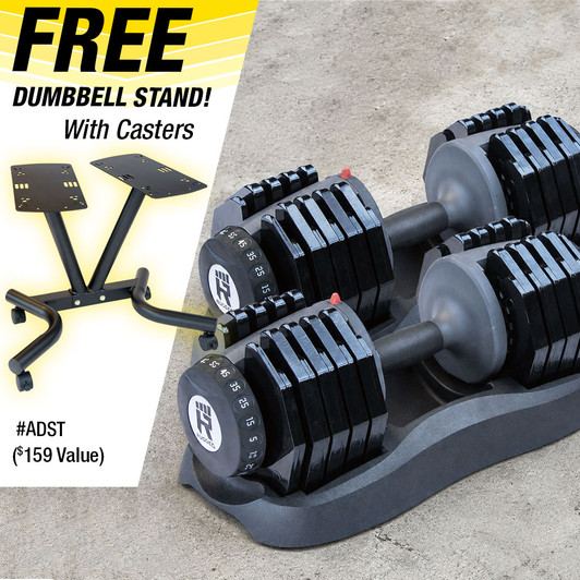 Rugged Adjustable Dumbbells