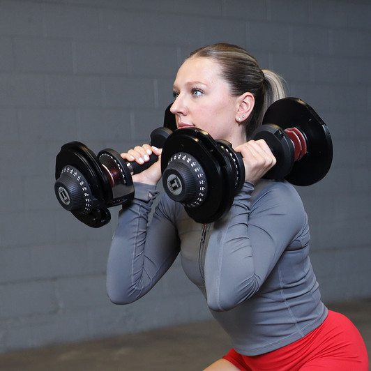 Body-Solid Tools Adjustable Dumbbell Pair