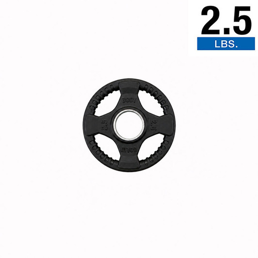 2.5 lb. Single Rubber Grip Plate