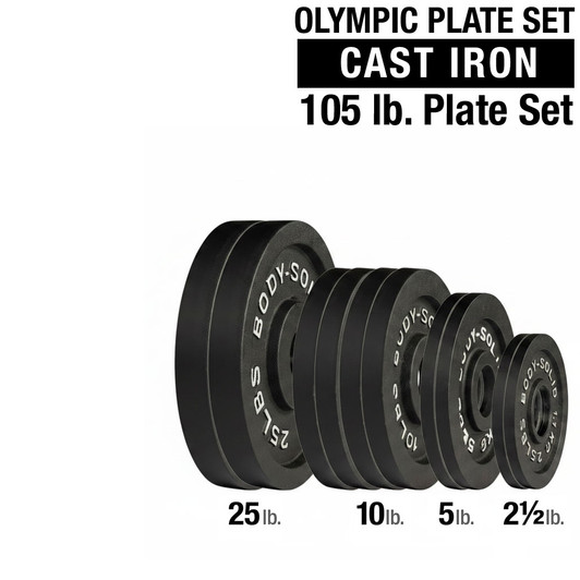 Body-Solid OSB - 105 lbs. Plate Set