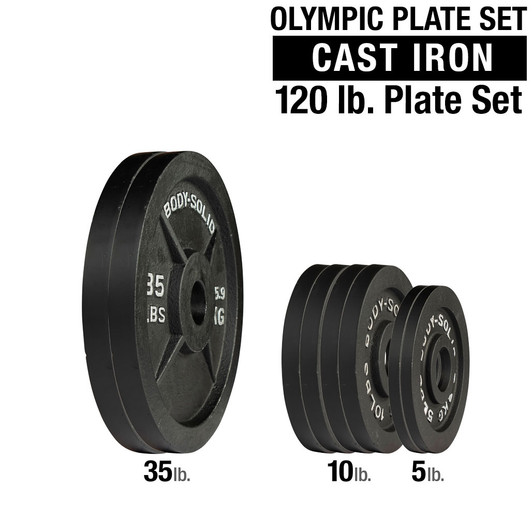 Body-Solid OSB - 120 lbs. Plate Set