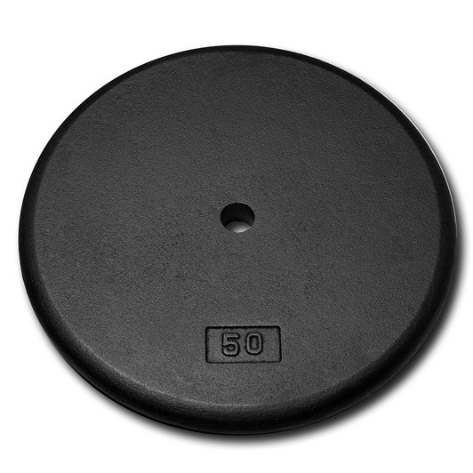 Body-Solid Cast Iron Standard Plates 50 Pounds