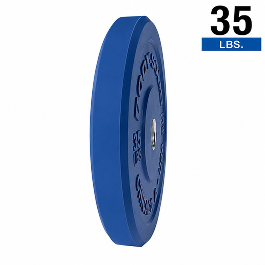35 lb. Chicago Extreme Bumper Plate, Blue