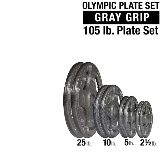OST 105 lbs. PLATE SET