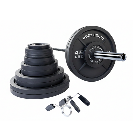 400 lb. Olympic Iron Plate Set, SHIPPING INCLUDED