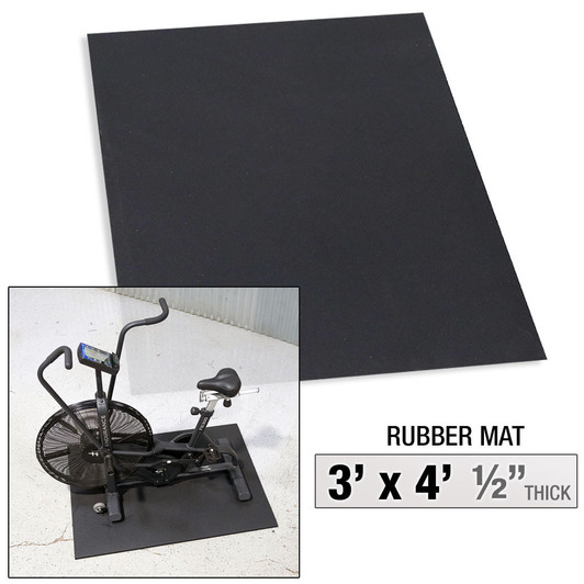 3X4' RUBBER MAT