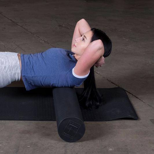 Back Roll on the Body-Solid Tools 36" High Density Foam Roller