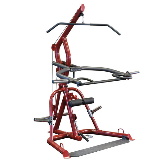 Body-Solid Corner Leverage Gym, Red Finish