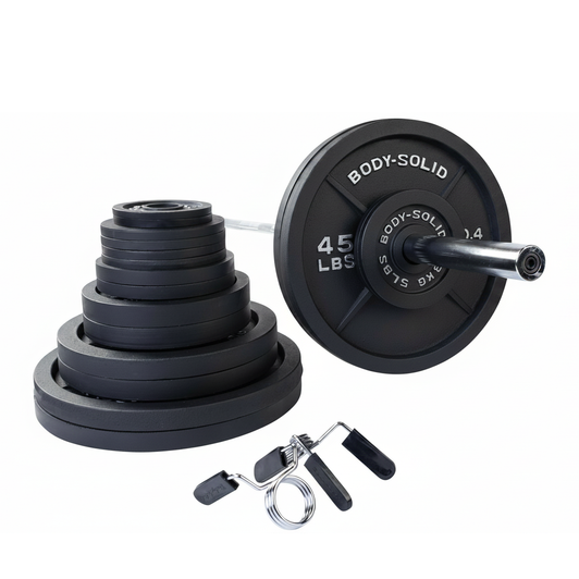 400 lb. Olympic Iron Plate Set, SHIPPING INCLUDED
