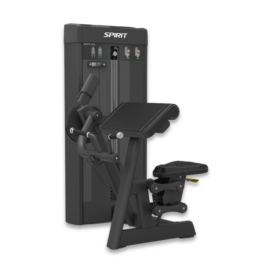 Spirit Commercial Strength Biceps Curl Machine
