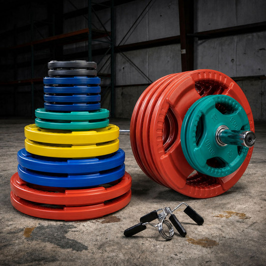 Body-Solid Premium Color Grip Olympic Weight Sets