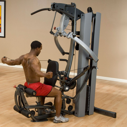 Seated Reverse Fly's on the FUSION 600 Personal Trainer Gym