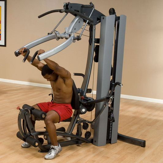 Shoulder Press on the FUSION 600 Personal Trainer Gym