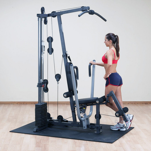 Standing Leg Curl on the Body-Solid G1S Multi-Station Gym