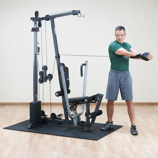 Abdominal Twist on the Body-Solid G1S Multi-Station Gym