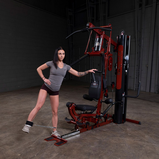 Hip Abductors on the Body-Solid G6BR Bi-Angular Gym