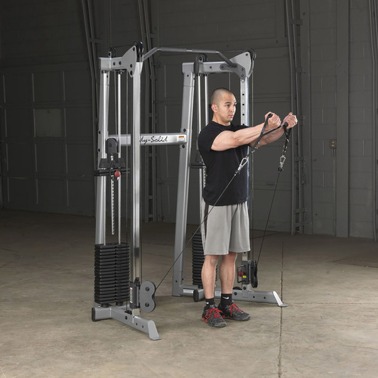 Deltoid Raise on the Body-Solid Compact Functional Trainer