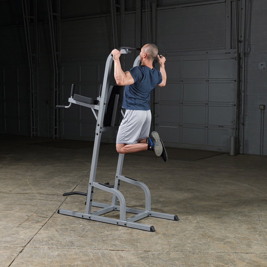 Pull Ups on the Body-Solid Vertical Knee Raise and Pull Up