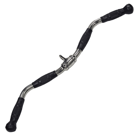 Body-Solid Tools Pro-Grip Revolving Curl Bar