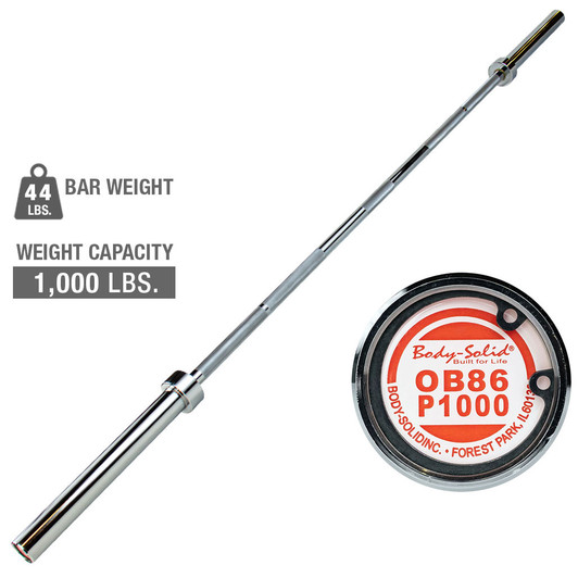 Body-Solid GWT56 Olympic Plate Tree and Bar Holder GWT56 - Storage