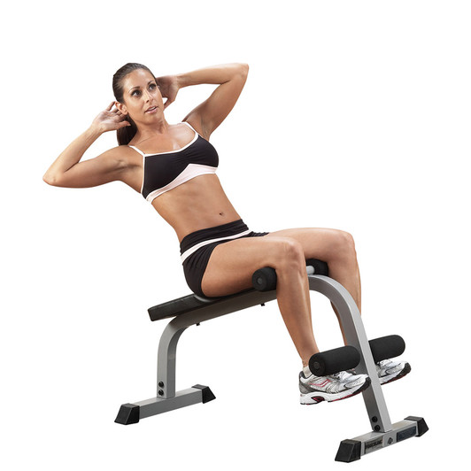 Powerline Plate Load Ab Crunch Bench PAB21X