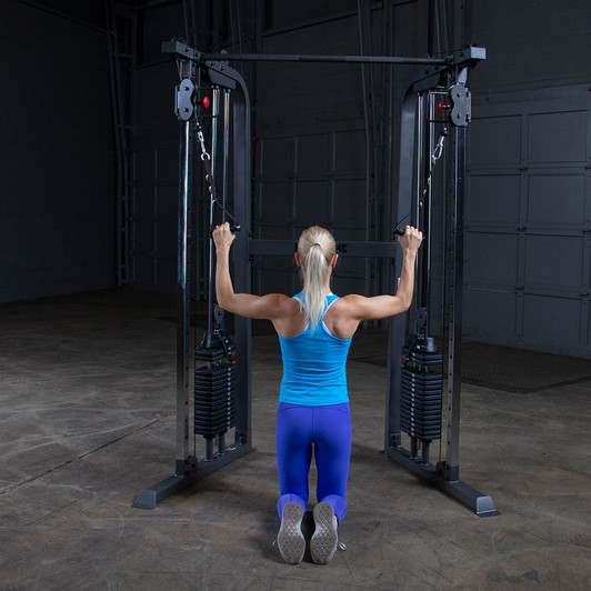 Lat Pulldowns on the Powerline Functional Trainer