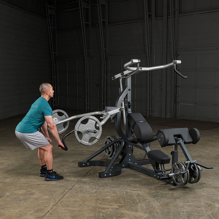 Deadlift on the Freeweight Leverage Gym with Bench