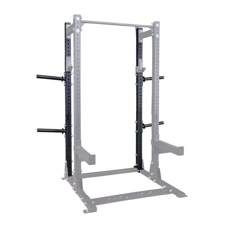 Body-Solid SPR500HALFBACK Rear Extension included in the SPR500BACK Extended Commercial Half Rack package