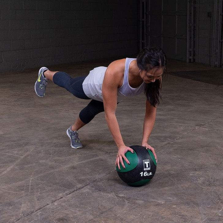 Kick Backs with Body-Solid Tools Premium Medicine Balls