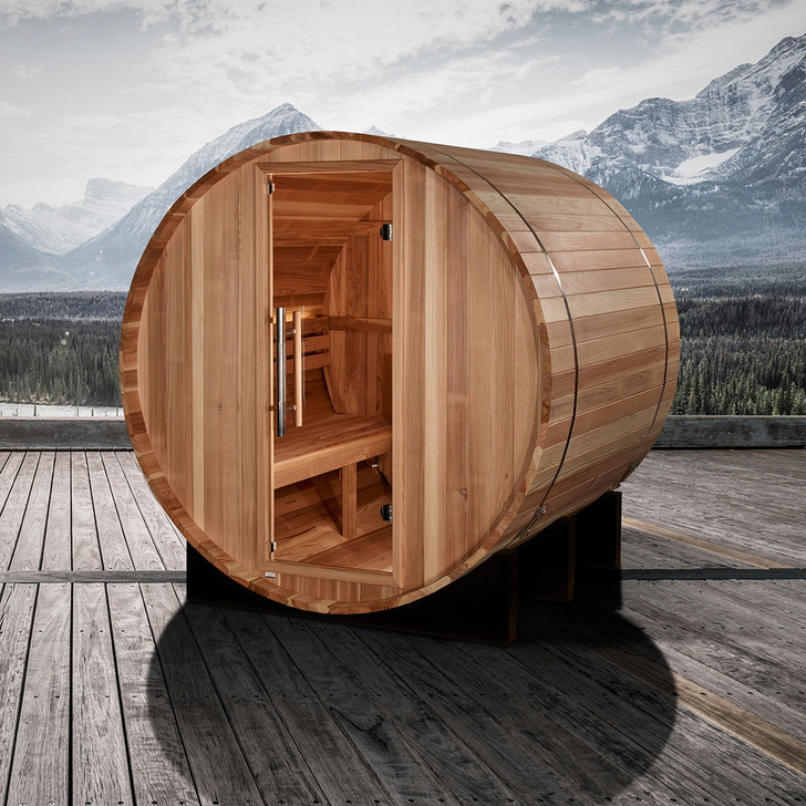 St. Moritz 2 Person Barrel Sauna