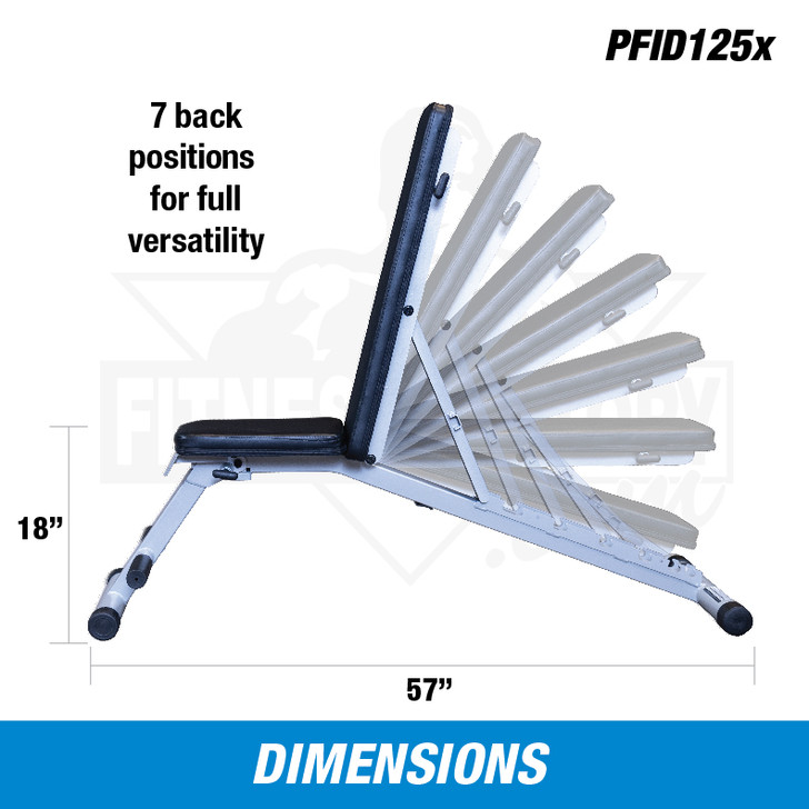 Powerline Folding Weight Bench