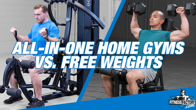 All-In-One Home Gyms vs. Free Weights: Which Should I Choose?
