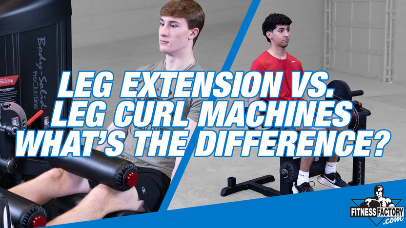 Leg Extension vs. Leg Curl Machines: What’s The Difference?