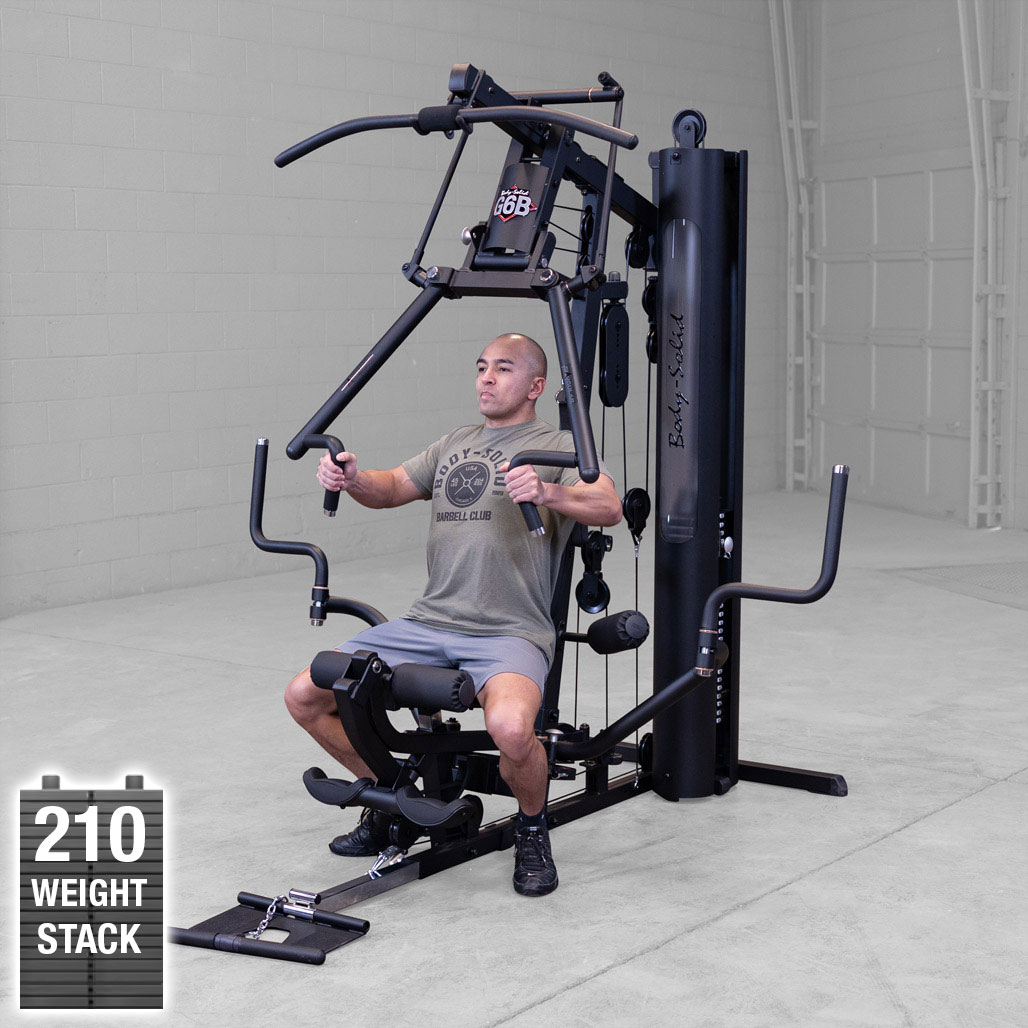 Body-Solid G6B Bi-Angular Gym with Perfect Pec Station (3244)