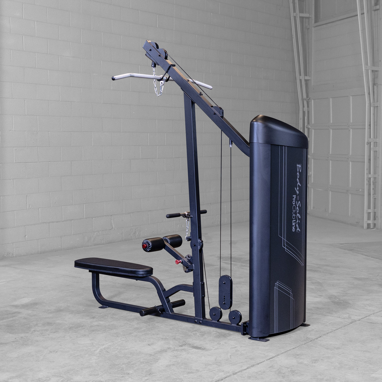 Body-Solid Pro ClubLine Series 2 Lat Mid Row 160 lb. Weight Stack