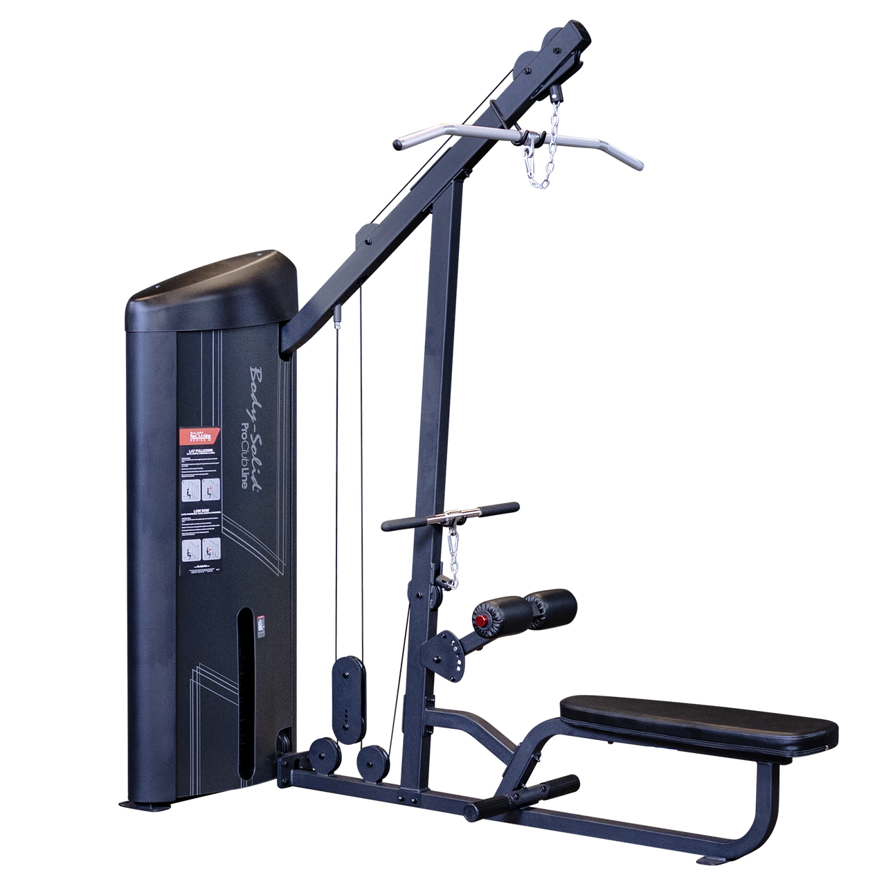 Body-Solid Pro ClubLine Series 2 Lat Mid Row 160 lb. Weight Stack