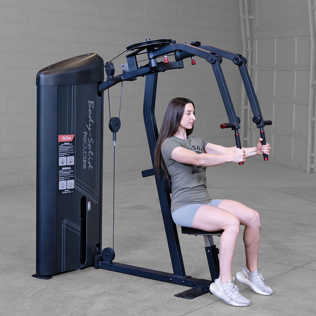 Body-Solid Pro ClubLine Series 2 Pec Delt 160 lb. Weight Stack