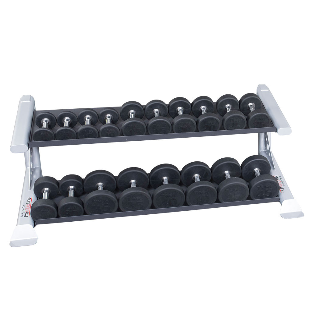 Pro ClubLine Modular Storage Rack with Dumbbell Tiers