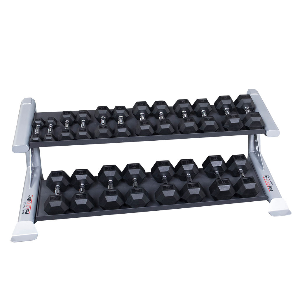 Pro ClubLine Modular Storage Rack with Dumbbell Tiers