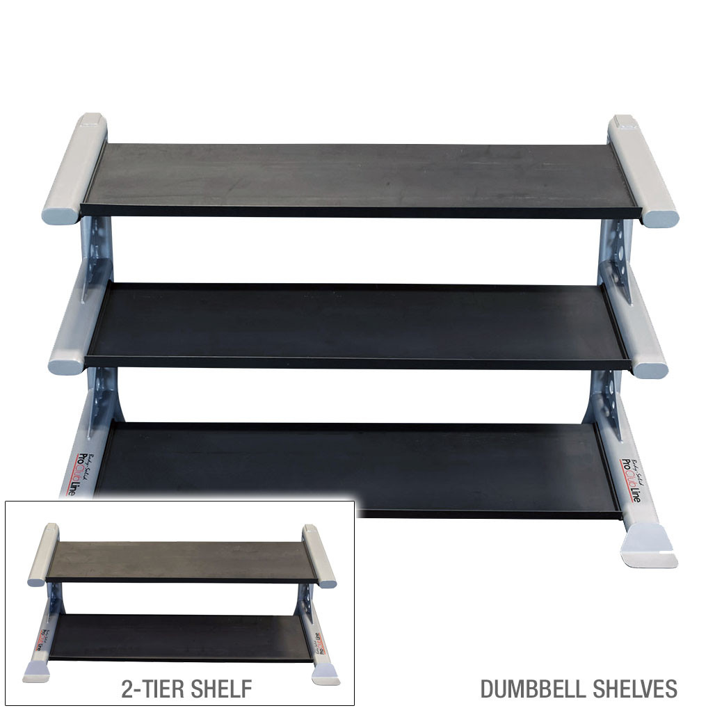 Pro ClubLine Modular Storage Rack with Dumbbell Tiers