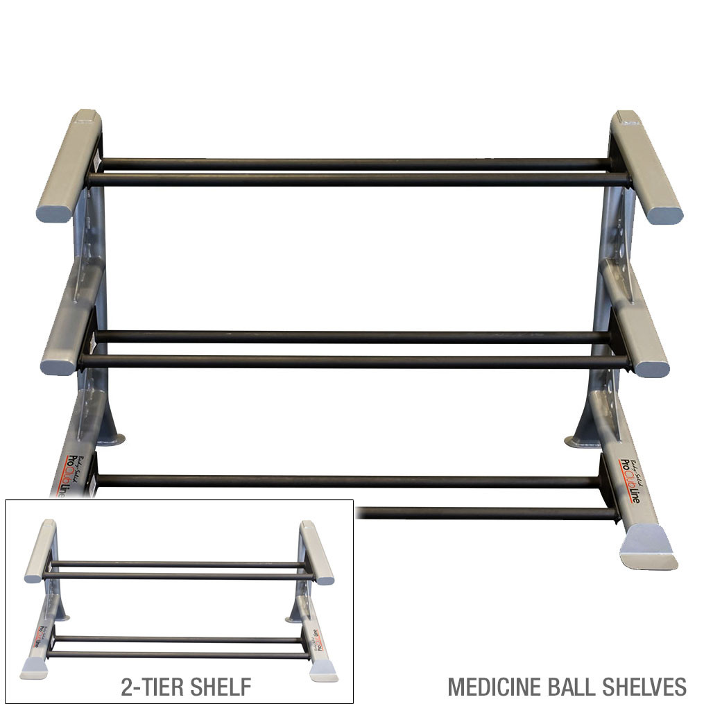 Pro ClubLine Modular Storage Rack with Medicine Ball Tiers