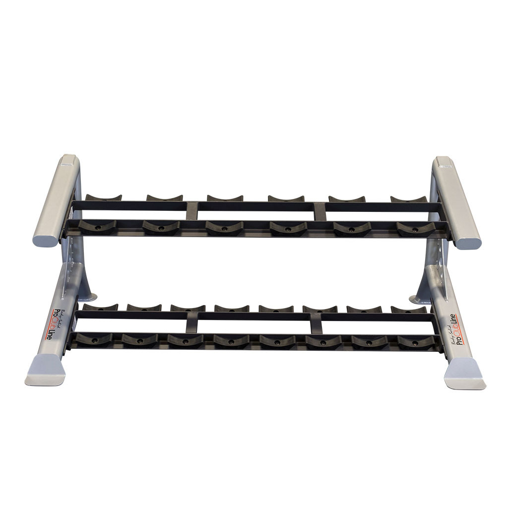 Pro ClubLine Modular Storage Rack with Dumbbell Saddle Tiers